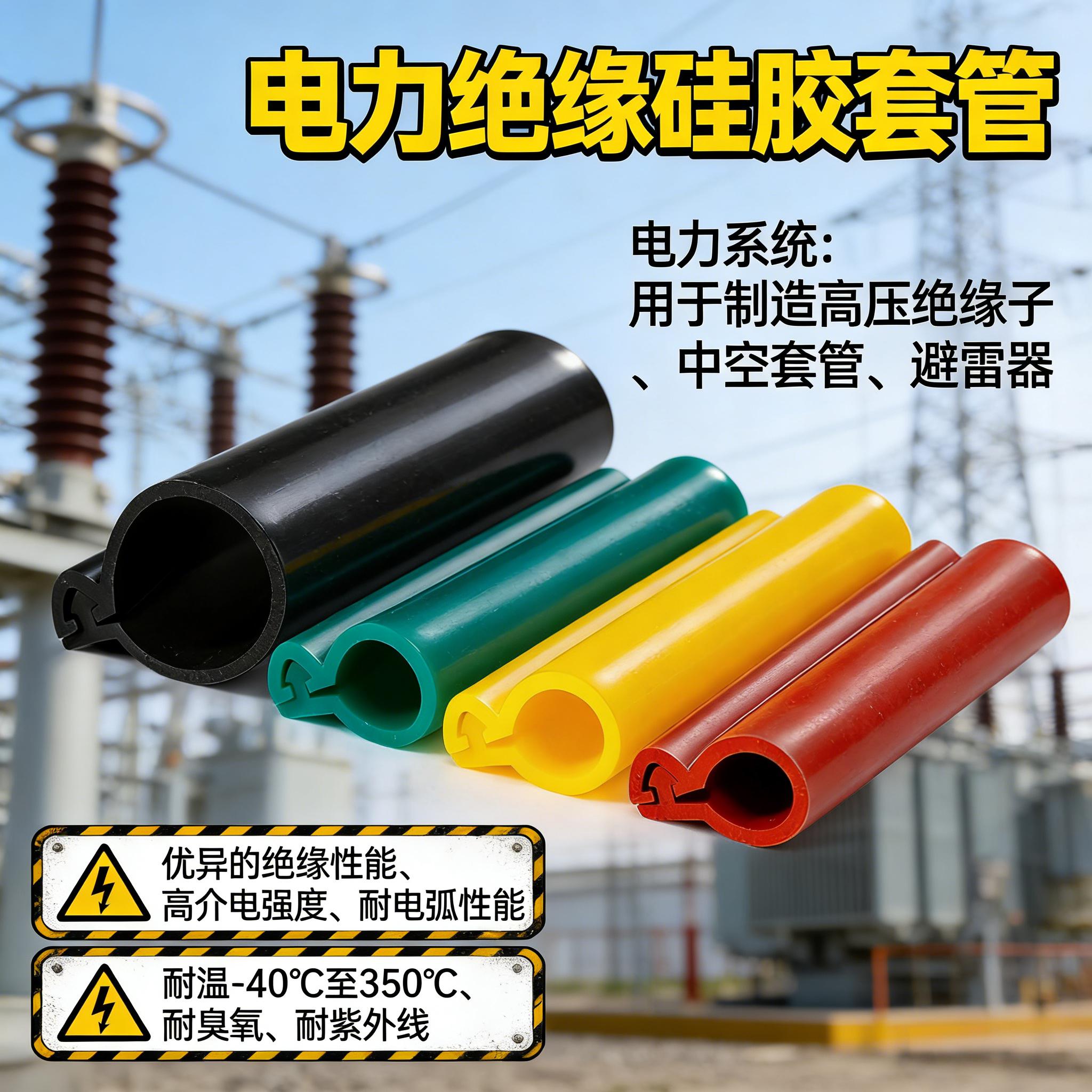 電力絕緣硅膠套管