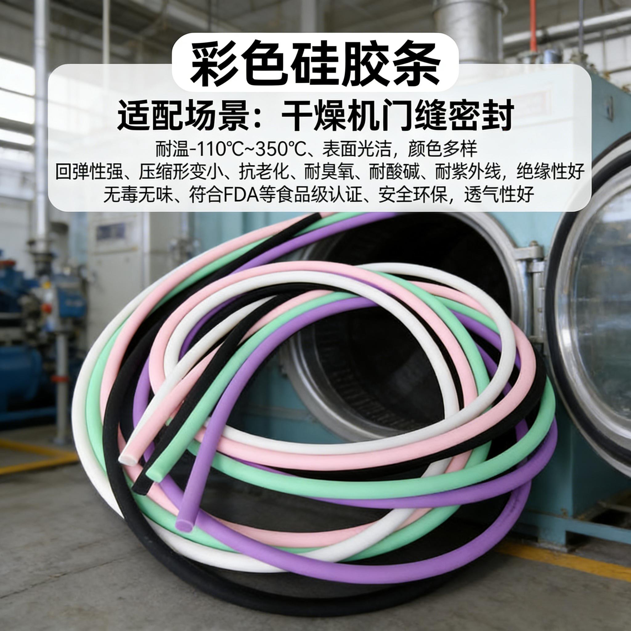 彩色硅膠條