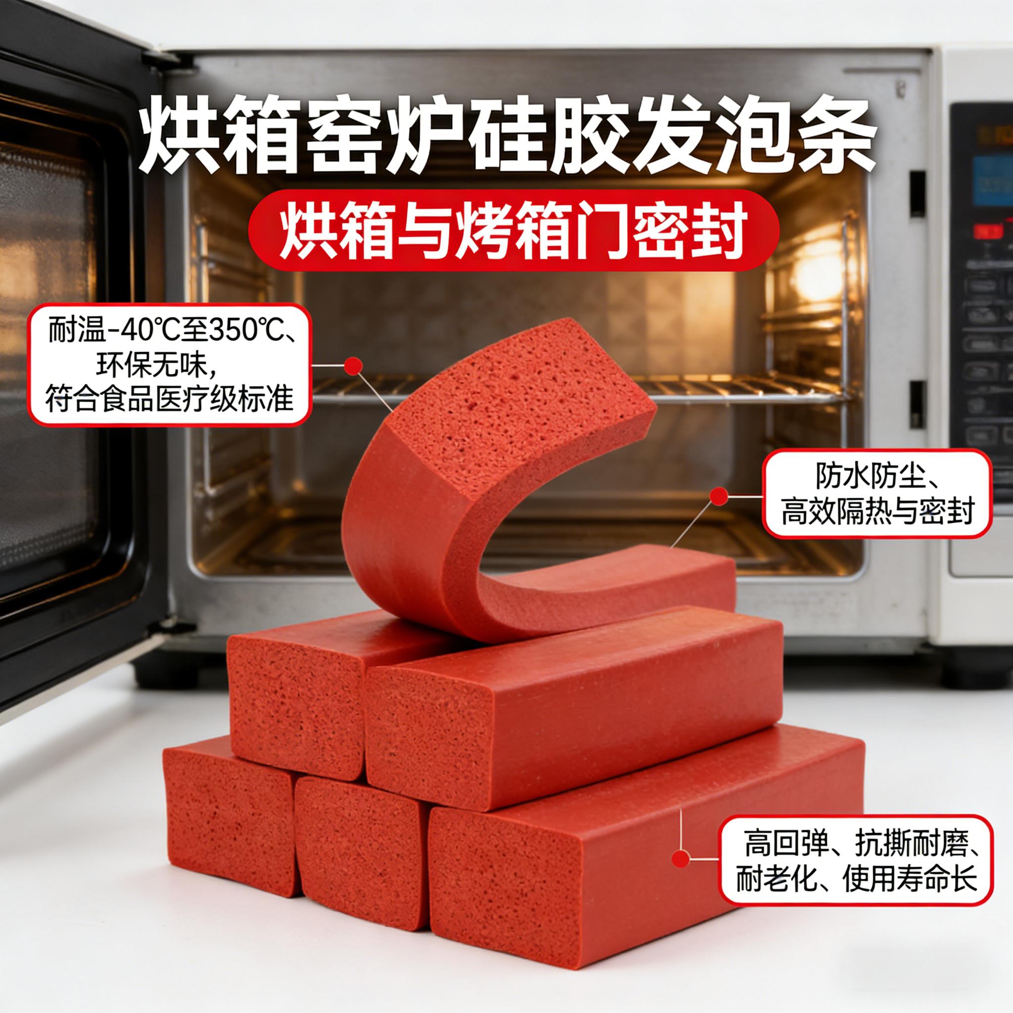 烘箱窯爐硅膠發(fā)泡條