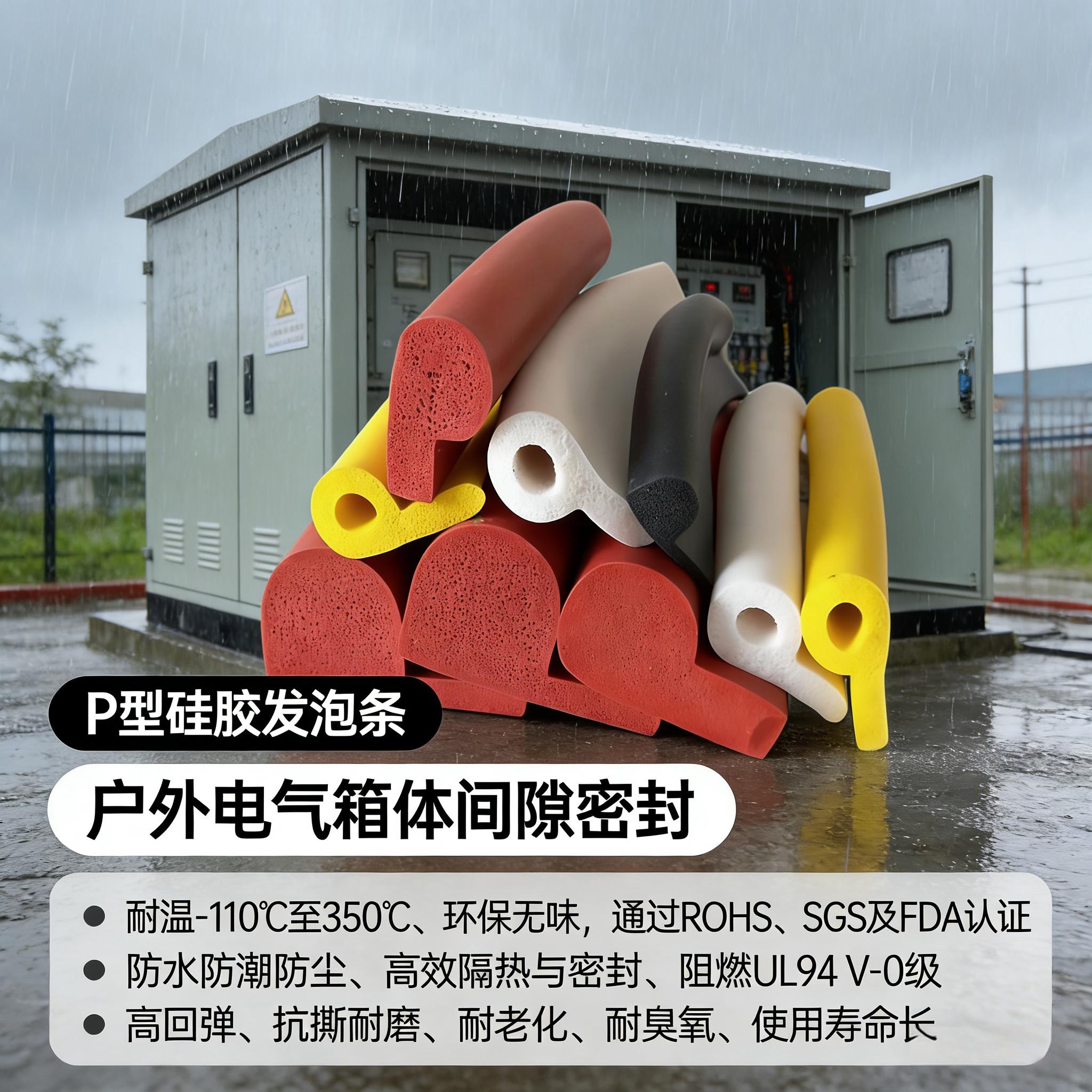 P型硅膠發(fā)泡條